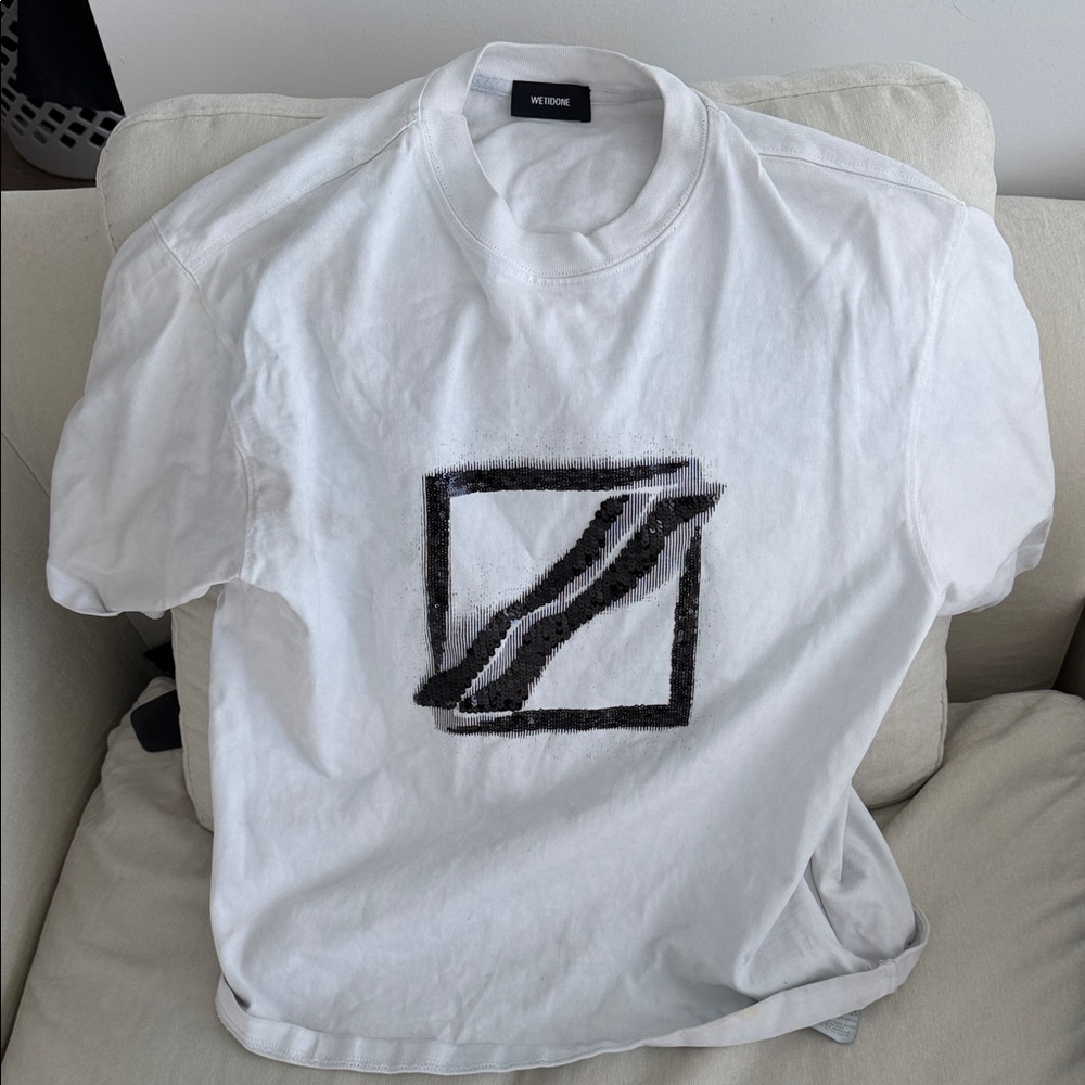 We11done Logo Graphic Tee